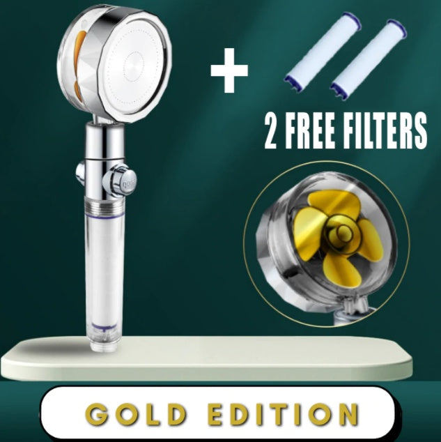 360° Rotating Shower Head: High-Pressure Water Saving