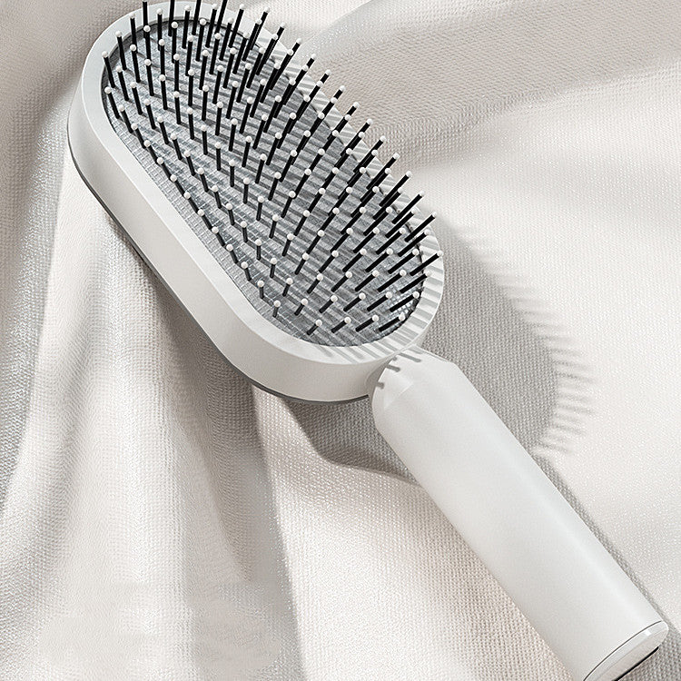 One-Key Cleaning Hair Brush: Massage, Reduce Hair Loss, Anti-Static
