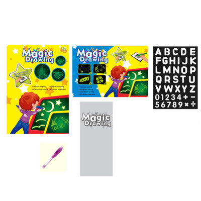 3D Magic Drawing Pad: Educational Toy with 8 Light Effects - Sketchpad & Puzzle Board