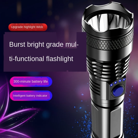 Rechargeable Handheld Flashlight: Powerful LED Light for Outdoor Adventures