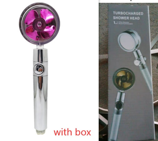 360° Rotating Shower Head: High-Pressure Water Saving