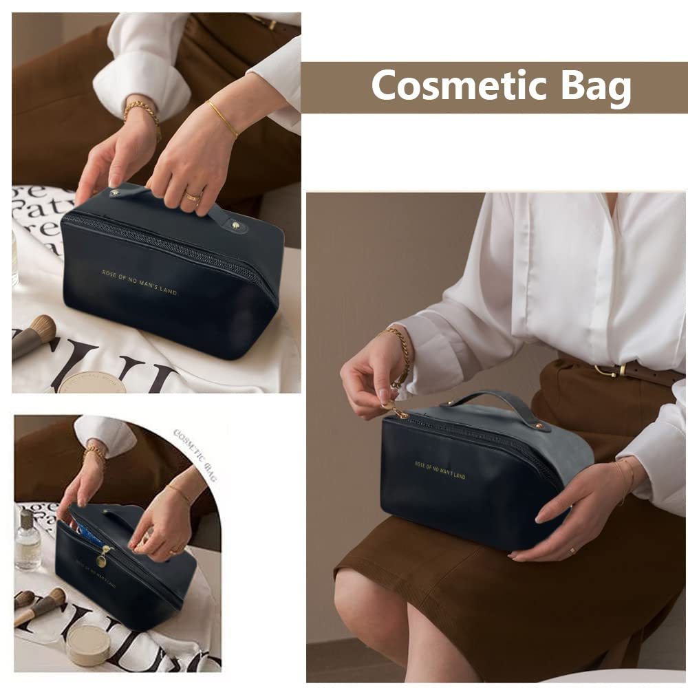 Large Multifunction Travel Cosmetic Bag | Women's Toiletry & Makeup Organizer Case