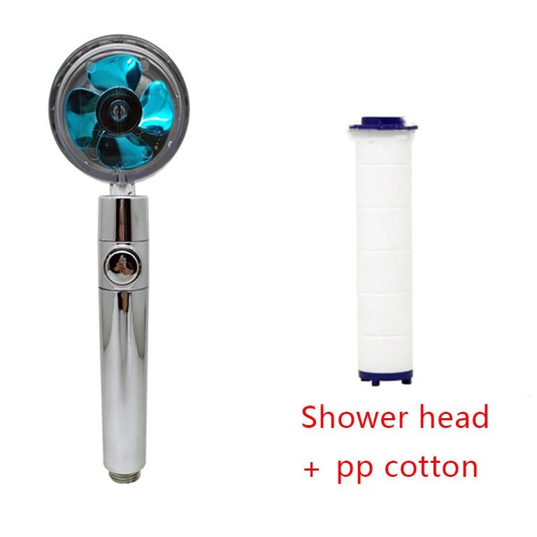 360° Rotating Shower Head: High-Pressure Water Saving