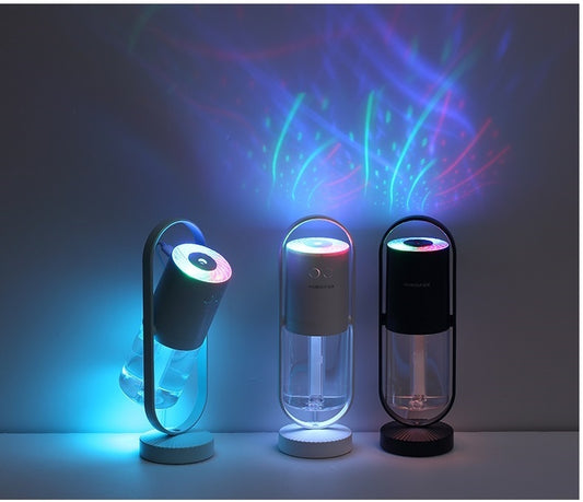 USB Air Humidifier with Night Light: Perfect for Home & Office