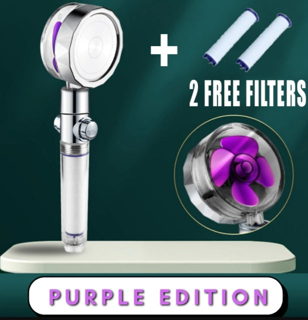 360° Rotating Shower Head: High-Pressure Water Saving