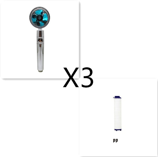 360° Rotating Shower Head: High-Pressure Water Saving