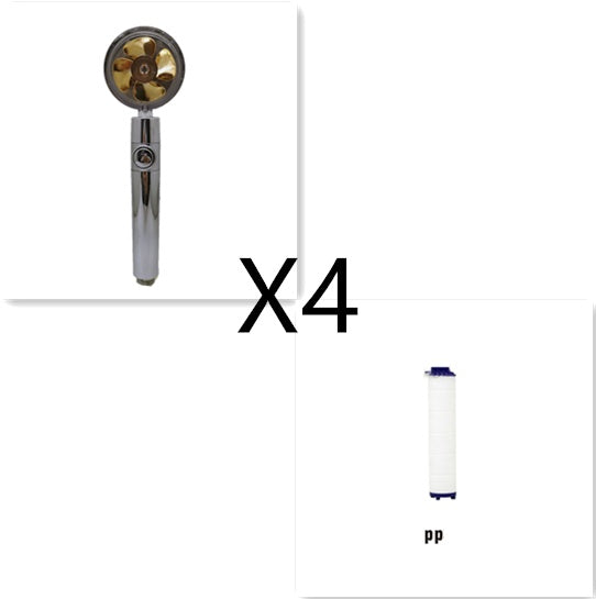 360° Rotating Shower Head: High-Pressure Water Saving