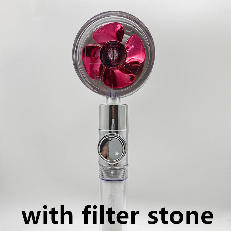 360° Rotating Shower Head: High-Pressure Water Saving