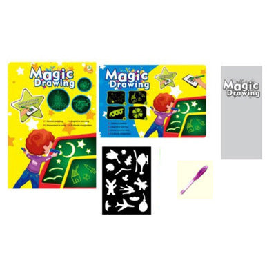 3D Magic Drawing Pad: Educational Toy with 8 Light Effects - Sketchpad & Puzzle Board