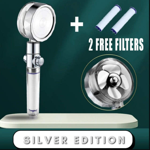 360° Rotating Shower Head: High-Pressure Water Saving