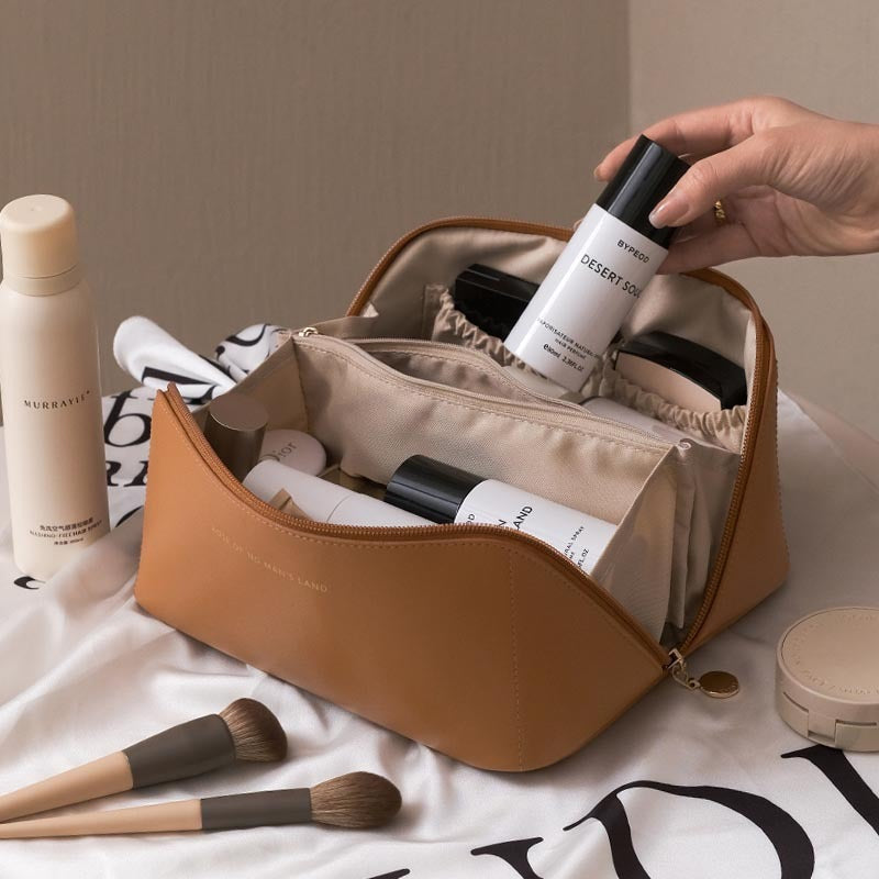 Large Multifunction Travel Cosmetic Bag | Women's Toiletry & Makeup Organizer Case