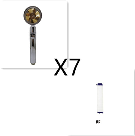 360° Rotating Shower Head: High-Pressure Water Saving