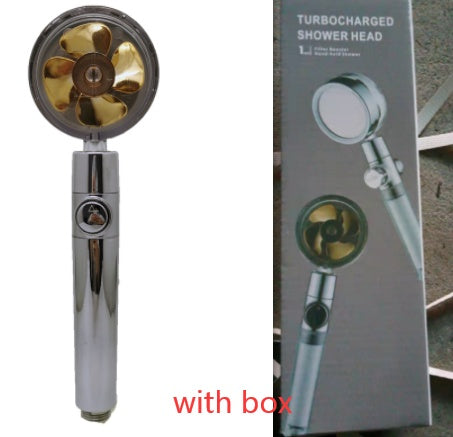 360° Rotating Shower Head: High-Pressure Water Saving