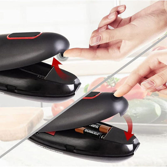 Automatic Electric Can Opener: One-Touch Kitchen Gadget