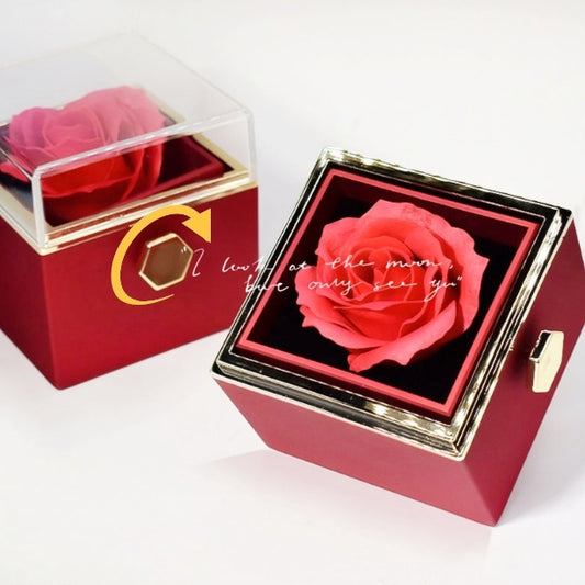 Rotating Rose Gift Box: Perfect Valentine's Day Surprise