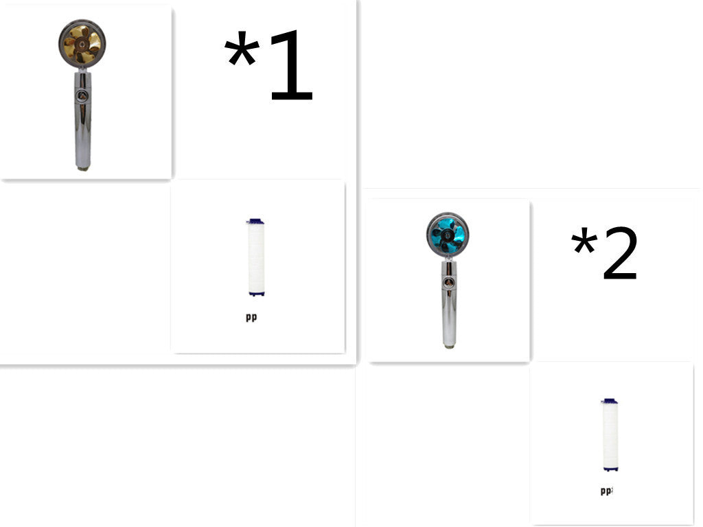 360° Rotating Shower Head: High-Pressure Water Saving