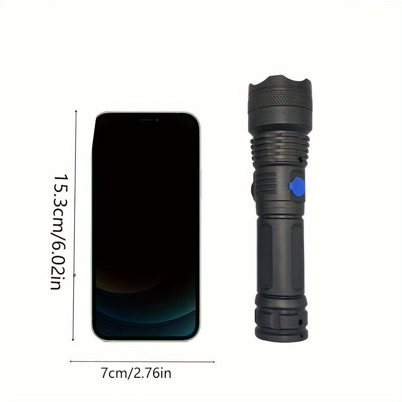Rechargeable Handheld Flashlight: Powerful LED Light for Outdoor Adventures