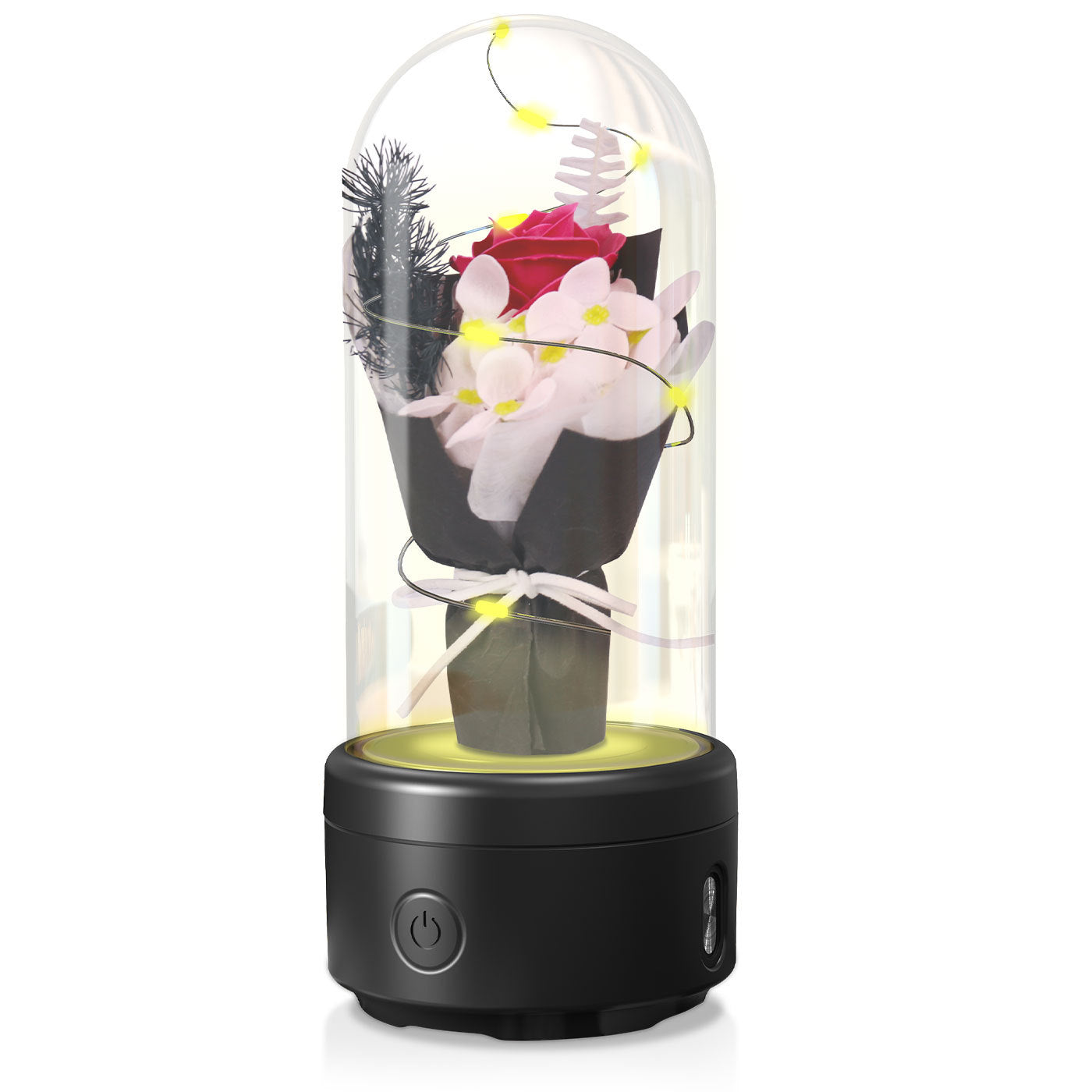 2-in-1 LED Bouquet & Bluetooth Speaker: Perfect Mother's Day Gift