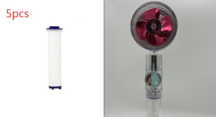 360° Rotating Shower Head: High-Pressure Water Saving