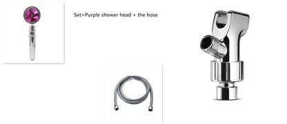 360° Rotating Shower Head: High-Pressure Water Saving
