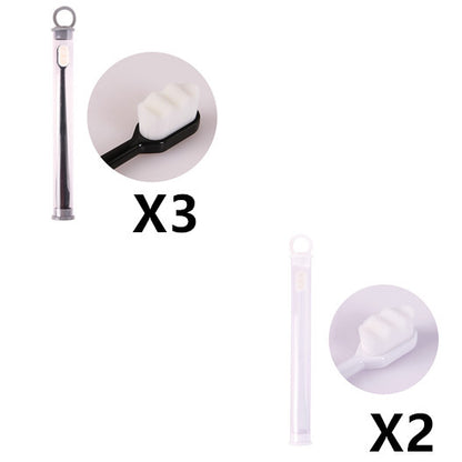 Ultra-Soft Toothbrush: Deep Clean, Portable Oral Care for Travel