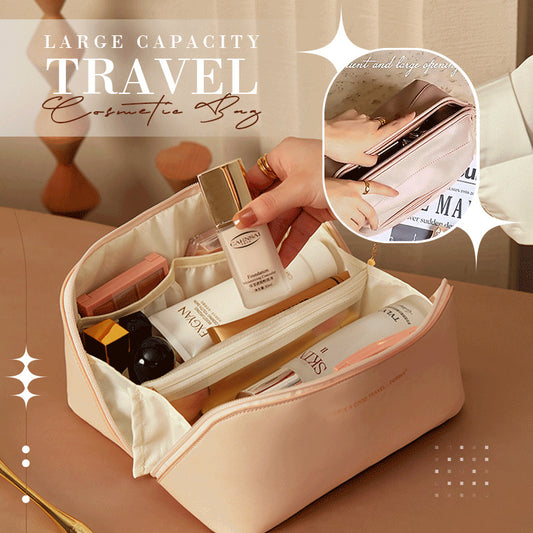 Large Multifunction Travel Cosmetic Bag | Women's Toiletry & Makeup Organizer Case