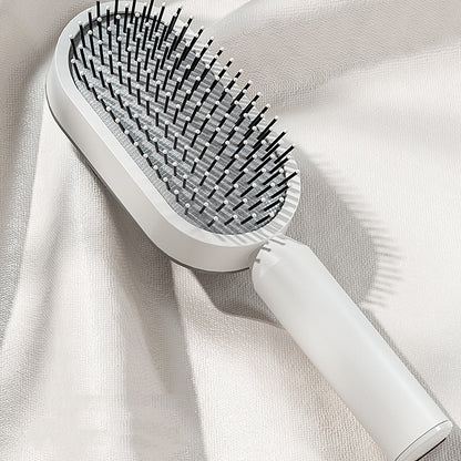 One-Key Cleaning Hair Brush: Massage, Reduce Hair Loss, Anti-Static
