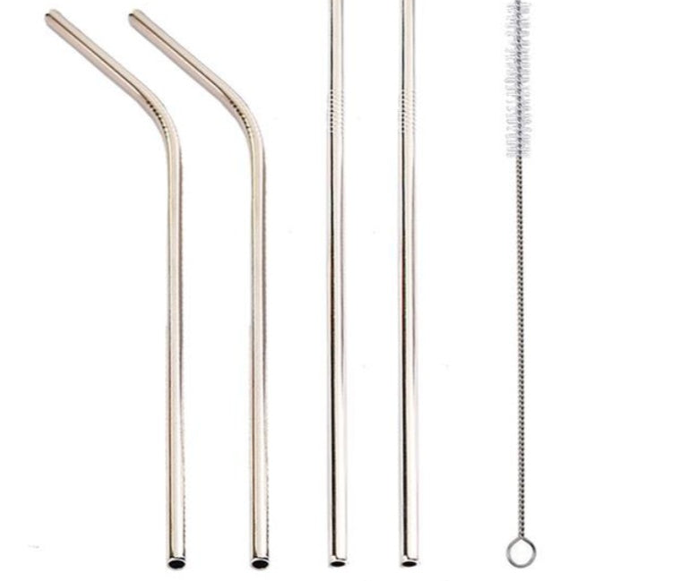Reusable Stainless Steel Straws: Colorful and Eco-Friendly