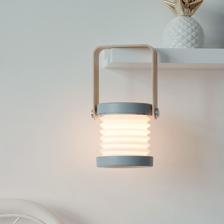 Portable LED Night Light: Foldable and Dimmable Lantern