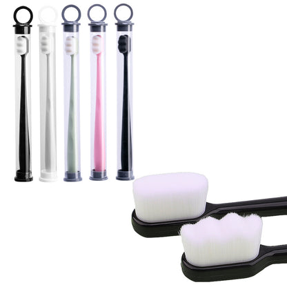 Ultra-Soft Toothbrush: Deep Clean, Portable Oral Care for Travel