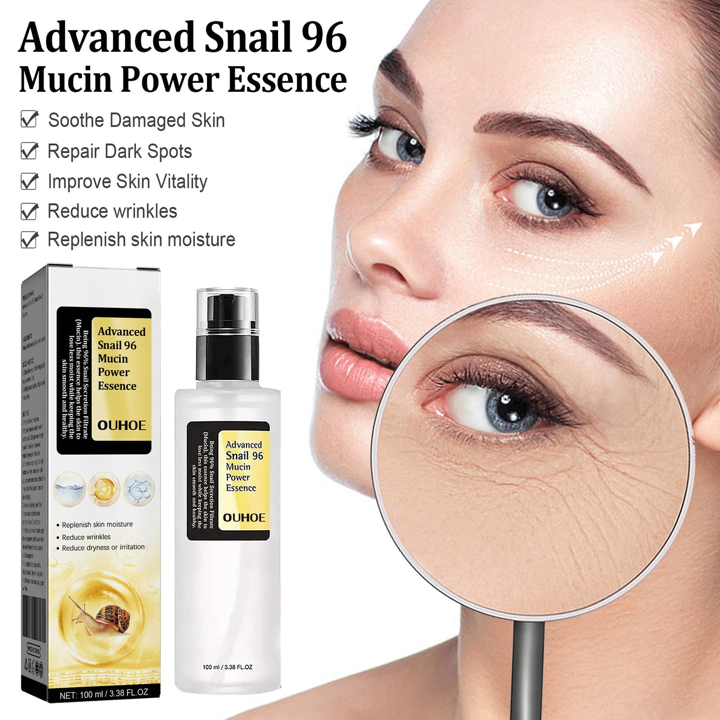Original Snail Serum: Collagen Facial Treatment