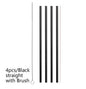 Reusable Stainless Steel Straws: Colorful and Eco-Friendly
