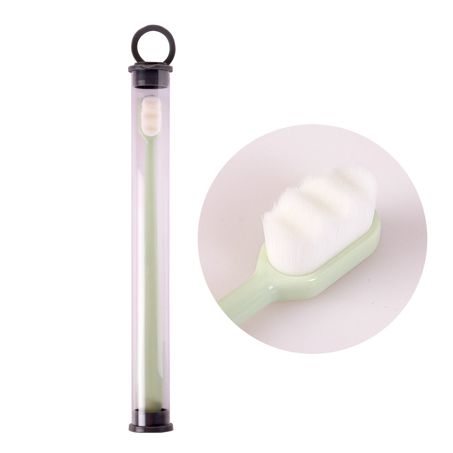 Ultra-Soft Toothbrush: Deep Clean, Portable Oral Care for Travel