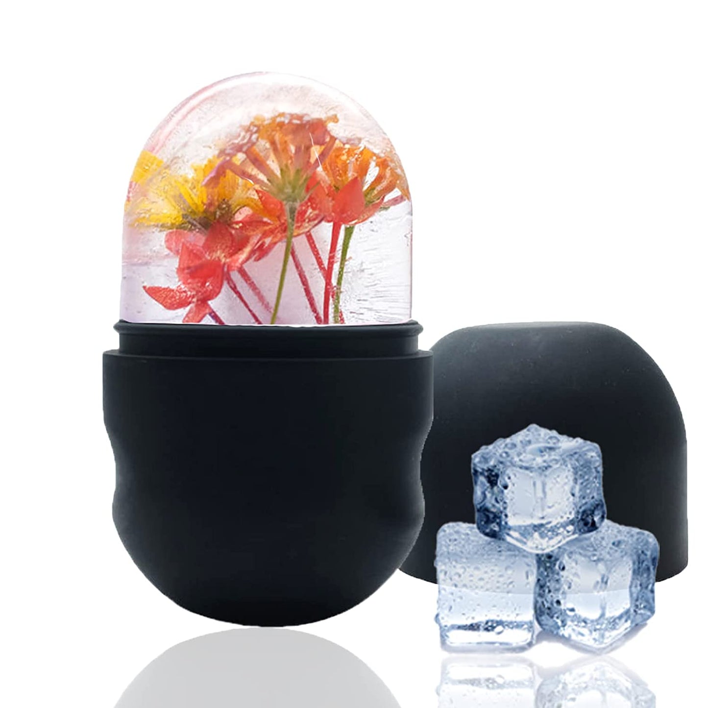 Ice Face Roller: Enhance Your Natural Glow with Ice Mold for Face, Eyes, and Neck