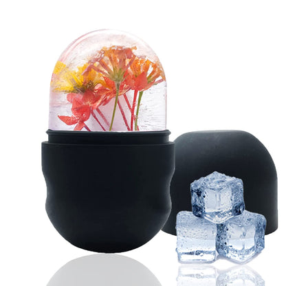 Ice Face Roller: Enhance Your Natural Glow with Ice Mold for Face, Eyes, and Neck