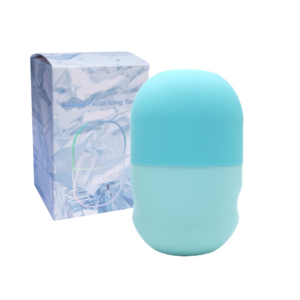 Ice Face Roller: Enhance Your Natural Glow with Ice Mold for Face, Eyes, and Neck