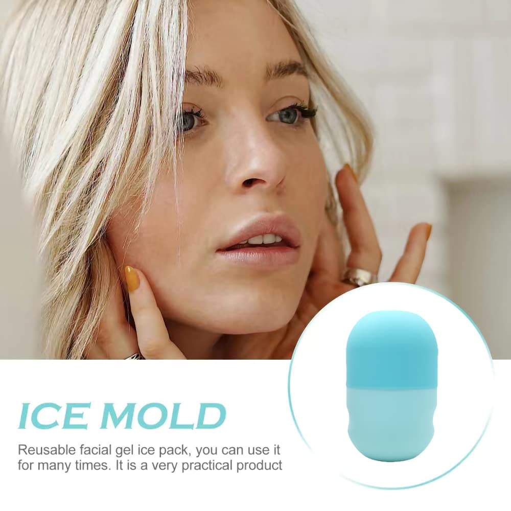 Ice Face Roller: Enhance Your Natural Glow with Ice Mold for Face, Eyes, and Neck