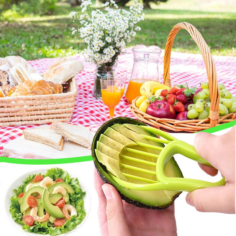 3-in-1 Avocado Slicer: Hassle-Free Avocado Preparation for Home & Outdoor Use