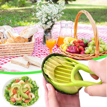 3-in-1 Avocado Slicer: Hassle-Free Avocado Preparation for Home & Outdoor Use