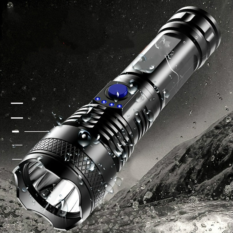 Rechargeable Handheld Flashlight: Powerful LED Light for Outdoor Adventures