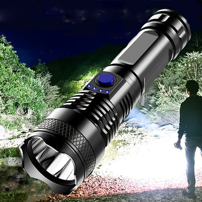 Rechargeable Handheld Flashlight: Powerful LED Light for Outdoor Adventures