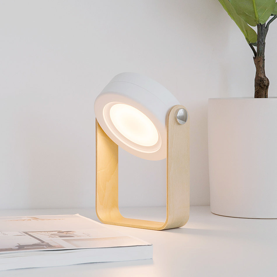 Portable LED Night Light: Foldable and Dimmable Lantern