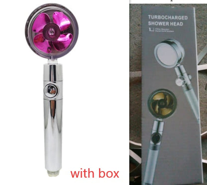 360° Rotating Shower Head: High-Pressure Water Saving