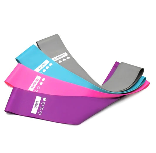 Resistance Bands Set - Booty Builder & Full Body Workout Elastic Bands for Fitness, Gym & Yoga