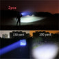 Portable LED Flashlight: Zoomable Torch for Hunting