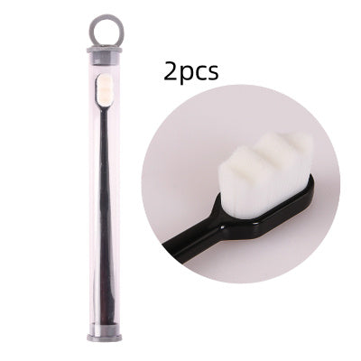 Ultra-Soft Toothbrush: Deep Clean, Portable Oral Care for Travel