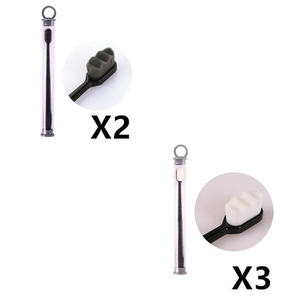 Ultra-Soft Toothbrush: Deep Clean, Portable Oral Care for Travel