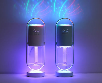 USB Air Humidifier with Night Light: Perfect for Home & Office