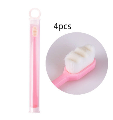 Ultra-Soft Toothbrush: Deep Clean, Portable Oral Care for Travel