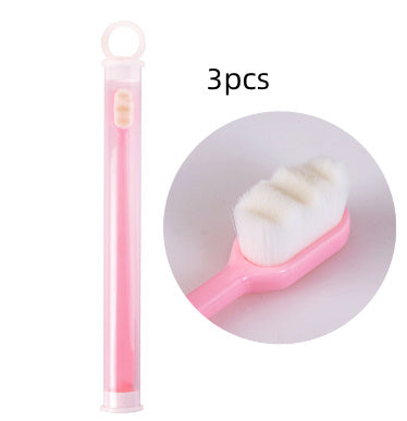 Ultra-Soft Toothbrush: Deep Clean, Portable Oral Care for Travel